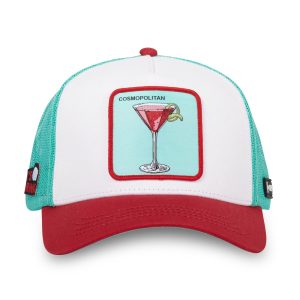 Casquette CAPSLAB COCKTAILS COSMOPOLITAN Blanc