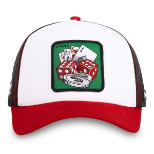 Casquette CAPSLAB PREMIUM GAMBLE Blanc