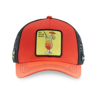 Casquette CAPSLAB COCKTAILS SEX ON THE BEACH Orange