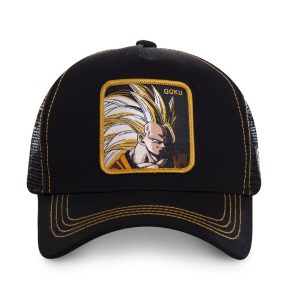 Casquette TRUCKER CAPSLAB DRAGON BALL SUPER GOKU Noir