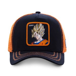 Casquette Junior TRUCKER CAPSLAB DRAGON BALL GOKU Noir