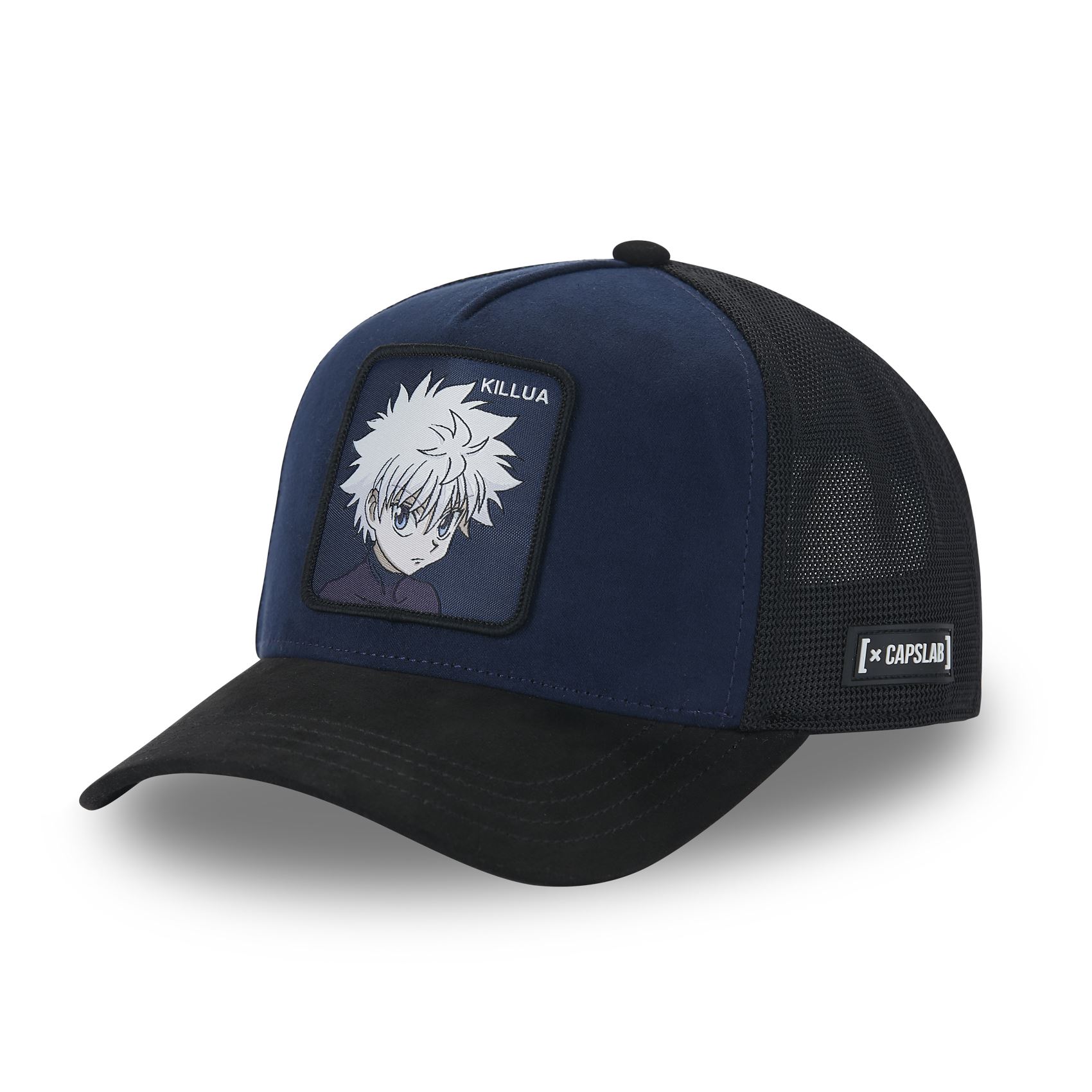 CASQUETTE CAPSLAB HUNTERXHUNTER KILLUA SUEDINE BLEU