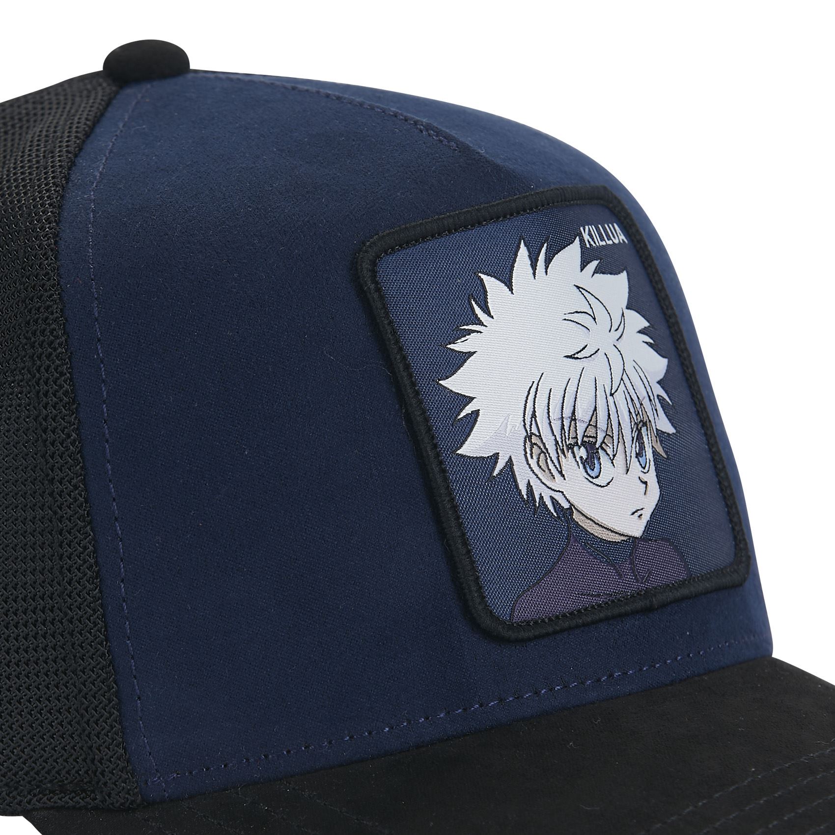 CASQUETTE CAPSLAB HUNTERXHUNTER KILLUA SUEDINE BLEU
