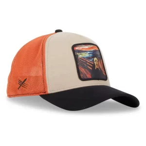 Casquettes BAMBOO INCEPTION Beige/Noir - CAPSLAB