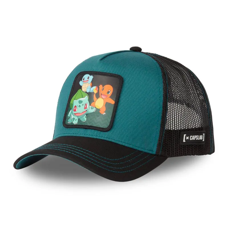 Casquettes POKEMON BULBIZARRE Bleu/Noir - CAPSLAB – Image 2