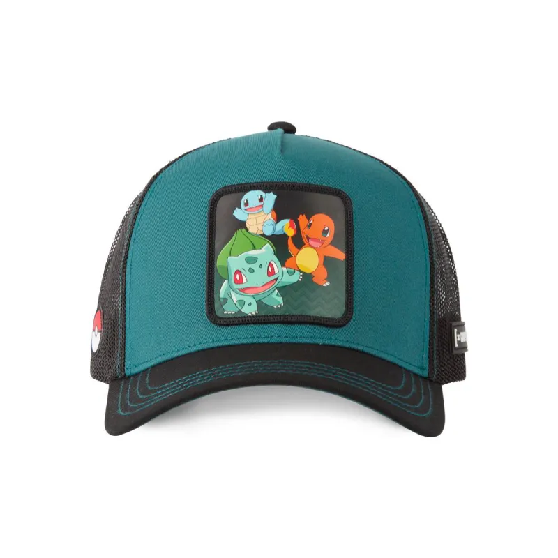 Casquettes POKEMON BULBIZARRE Bleu/Noir - CAPSLAB