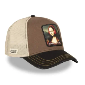 Casquette PUMP UP THE VOLUME BAMBOO Marron/Noir - CAPSLAB