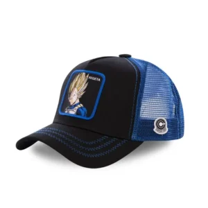 Casquette VEGETA DRAGON BALL Noir/Bleu - CAPSLAB