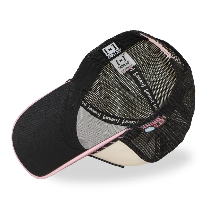 casquette Cocktails Maroc Capslab Cosmopolitan trucker multicolore